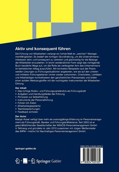 Produktbild: Aktiv und konsequent f&uuml;hren
