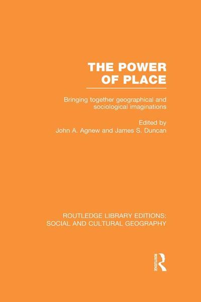 Produktbild: The Power of Place (RLE Social & Cultural Geography)
