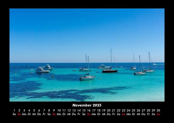 Produktbild: Segelboote 2025 Fotokalender DIN A3