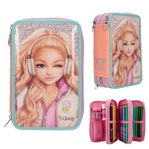 Produktbild: TOPModel 3 Fach Federtasche MUSIC
