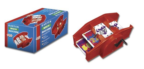 Produktbild: Kartenmischmaschine, rot (Spiel-Zubeh&ouml;r)