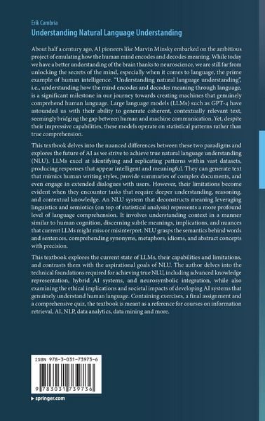 Produktbild: Understanding Natural Language Understanding