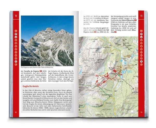 Produktbild: KOMPASS Wanderführer Sextner Dolomiten, Naturpark Drei Zinnen - Herausragende Dolomiten, 50 Touren mit Extra-Tourenkarte