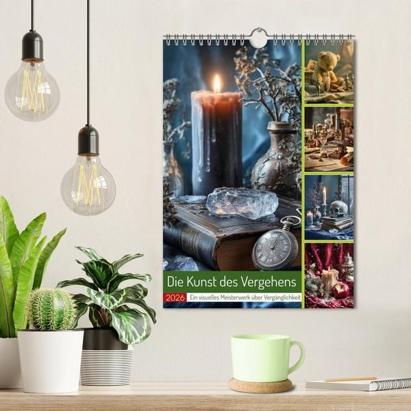 Produktbild: Die Kunst des Vergehens (Wandkalender 2026 DIN A4 hoch), CALVENDO Monatskalender