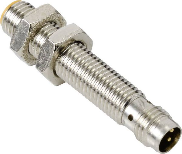 Produktbild: TRU COMPONENTS N&auml;herungsschalter Induktiv TC-9393048 TC-9393048 M8 b&uuml;ndig PNP (&Oslash; x L) 8 mm x 45.6 mm