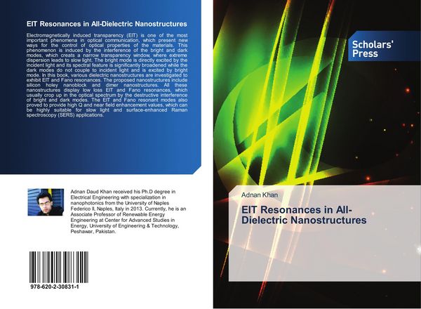 Produktbild: EIT Resonances in All-Dielectric Nanostructures