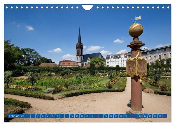 Produktbild: Darmstadt - Mathildenh&ouml;he und Altstadt (Wandkalender 2026 DIN A4 quer), CALVENDO Monatskalender