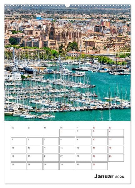 Produktbild: Mallorca - Traumhafte Insel auf der Sonnenseite (hochwertiger Premium Wandkalender 2026 DIN A2 hoch), Kunstdruck in Hochglanz