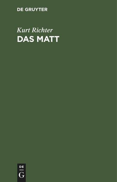 Produktbild: Das Matt