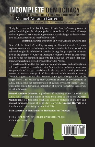 Produktbild: Incomplete Democracy