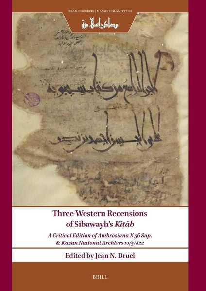 Produktbild: Three Western Recensions of Sībawayh's Kitāb
