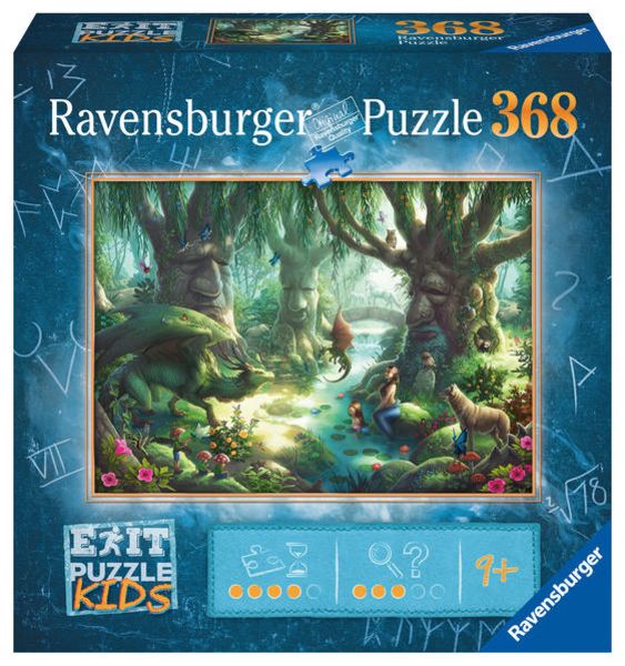 EXIT Puzzle Kids Ravensburger Der magische Wald 368 Teile