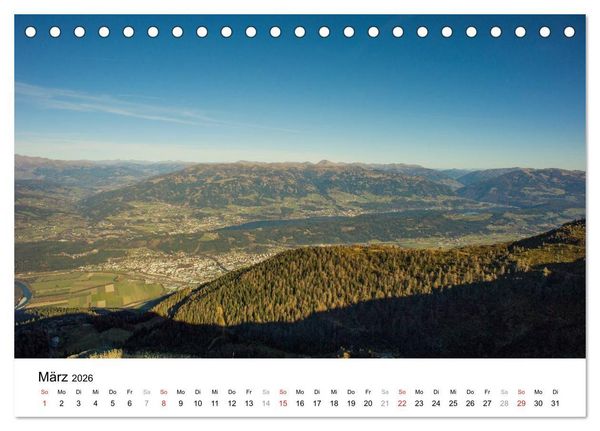 Produktbild: Unbekanntes K&auml;rnten (Tischkalender 2026 DIN A5 quer), CALVENDO Monatskalender
