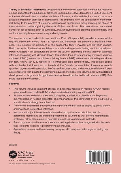 Produktbild: Theory of Statistical Inference