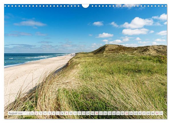 Produktbild: Nordseeperle Sylt (Wandkalender 2026 DIN A3 quer), CALVENDO Monatskalender
