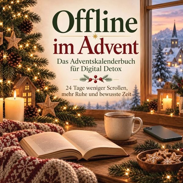 Produktbild: Offline im Advent - Das Adventskalenderbuch f&uuml;r Digital Detox