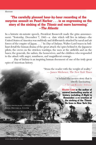 Produktbild: Day of Infamy, 60th Anniversary