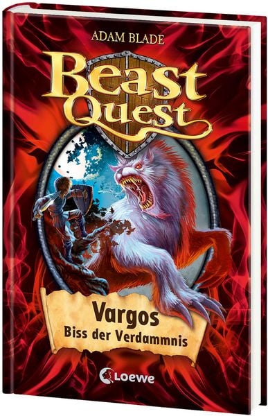 Vargos, Biss der Verdammnis / Beast Quest Band 22, Gebundene Ausgabe von Adam Blade, Loewe