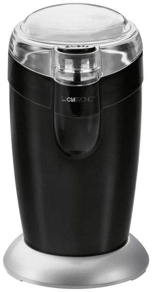 Clatronic KSW 3306 283032 Kaffeemühle Schwarz Edelstahl-Schlagmesser