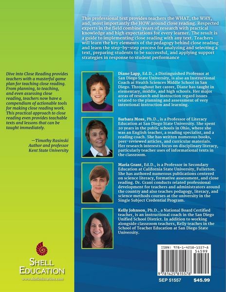 Produktbild: Dive into Close Reading