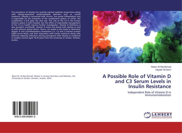 Produktbild: A Possible Role of Vitamin D and C3 Serum Levels in Insulin Resistance