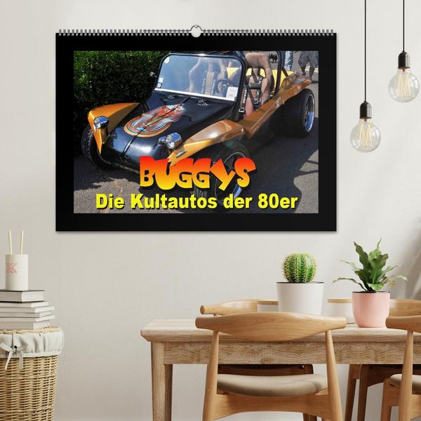 Produktbild: Buggys - die Kultautos der 80er (Wandkalender 2026 DIN A2 quer), CALVENDO Monatskalender