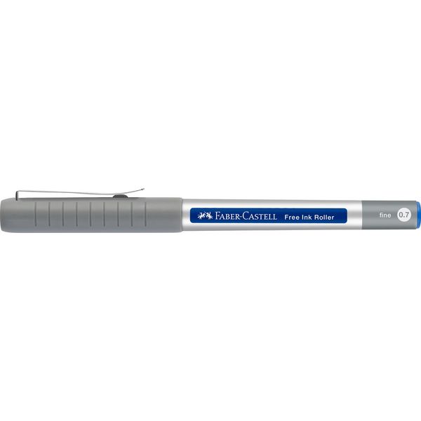 Produktbild: Faber-Castell Tintenroller Free Ink Fine 0.7mm blau 5 St&uuml;ck