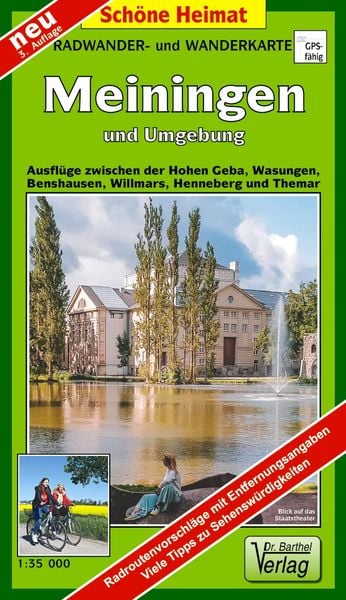 Produktbild: Radwander- und Wanderkarte Meiningen und Umgebung