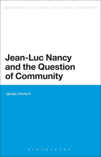 Produktbild: Jean-Luc Nancy and the Question of Community