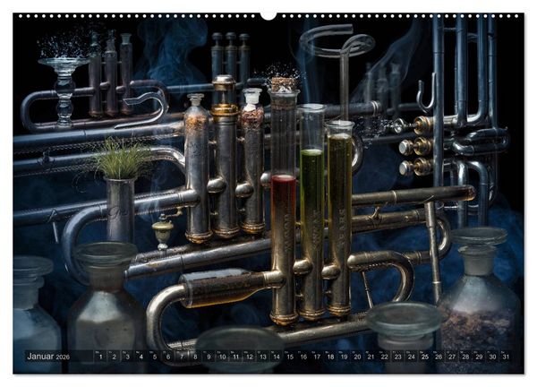 Produktbild: Musica fant&aacute;sia - Die wundersame Welt des Fotok&uuml;nstlers Olaf Bruhn (hochwertiger Premium Wandkalender 2026 DIN A2 quer), Kunstdruck in Hochglanz