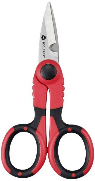 Produktbild: TOOLCRAFT TO-9622704 Kabelschneider Geeignet f&uuml;r (Abisoliertechnik) Schl&auml;uche 10mm&sup2;