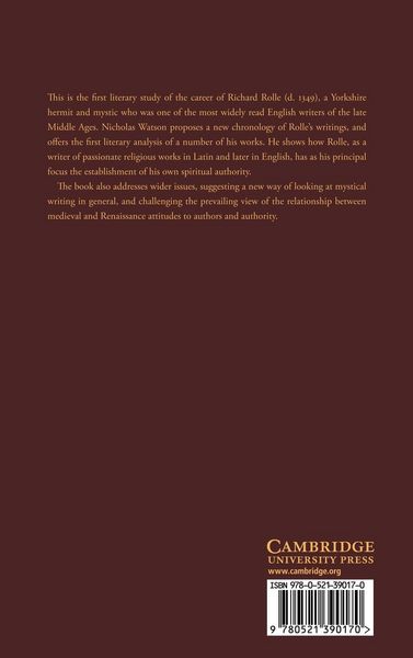Produktbild: Richard Rolle & Invention Auth