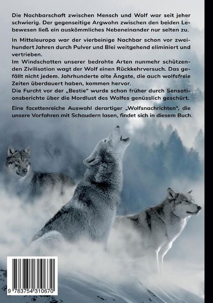 Produktbild: Begegnungen mit dem Wolf
