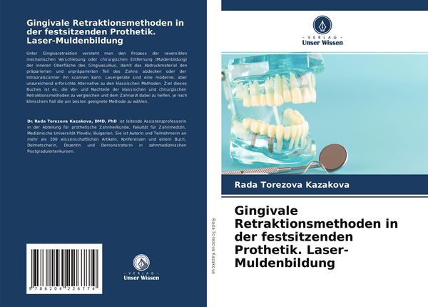 Produktbild: Gingivale Retraktionsmethoden in der festsitzenden Prothetik. Laser-Muldenbildung