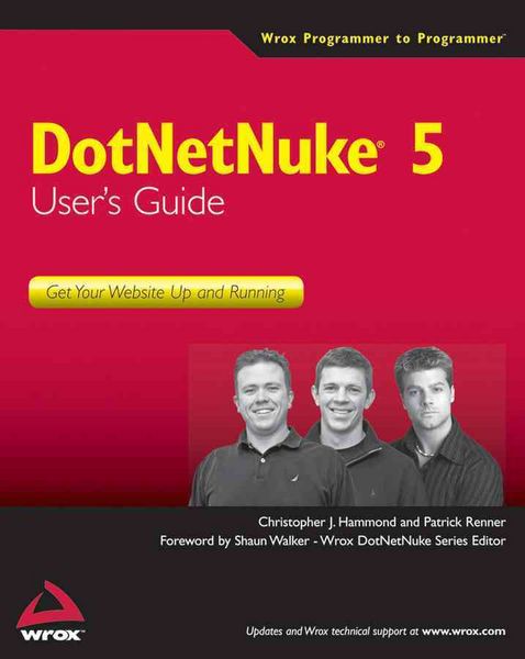 Produktbild: DotNetNuke 5 User's Guide