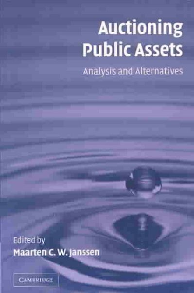 Produktbild: Auctioning Public Assets