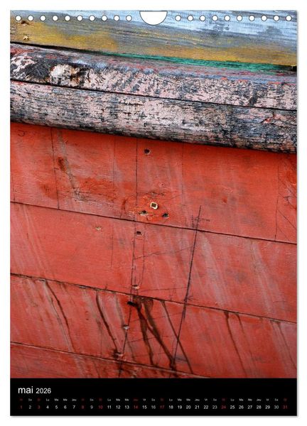 Produktbild: Les couleurs du temps sur le bois (Calendrier mural 2026 DIN A4 horizontal), CALVENDO calendrier mensuel