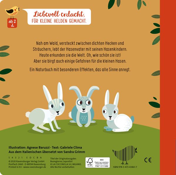 Wie kleine Tiere groß werden: Der kleine Hase