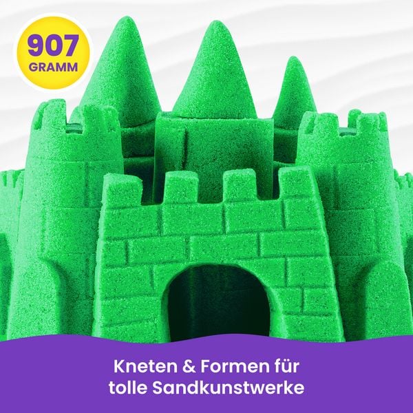 Produktbild: Kinetic Sand 907 g Beutel gr&uuml;n