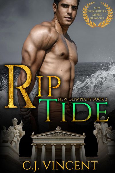 Produktbild: Rip Tide: A M/M Non-Shifter MPREG Romance (New Olympians, #2)