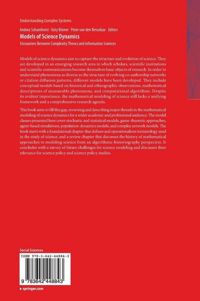 Produktbild: Models of Science Dynamics