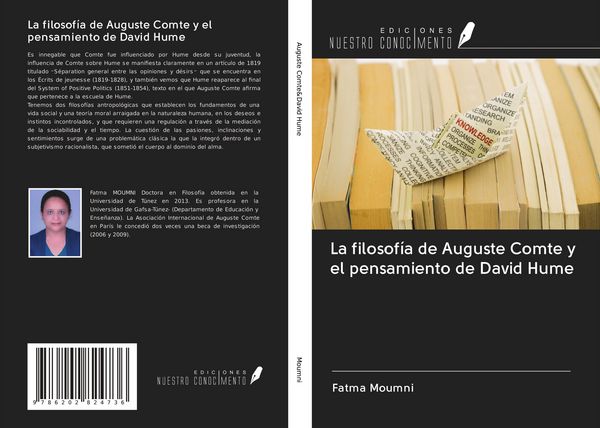 Produktbild: La filosof&iacute;a de Auguste Comte y el pensamiento de David Hume
