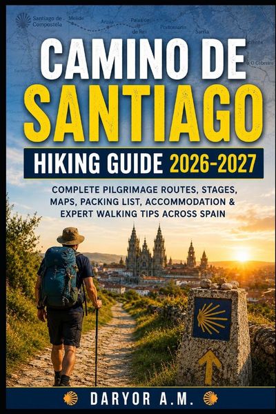 Produktbild: Camino de Santiago Hiking Guide 2026-2027