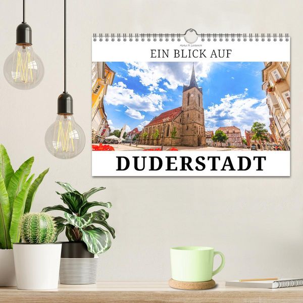Produktbild: Ein Blick auf Duderstadt (Wandkalender 2026 DIN A4 quer), CALVENDO Monatskalender
