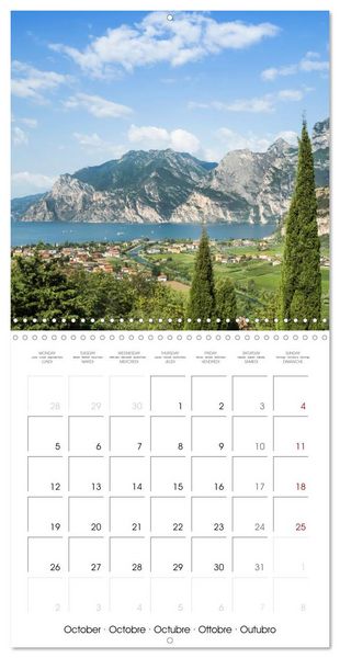 Produktbild: Lovely impressions from LAKE GARDA (Wall Calendar 2026 12 &times; 12 Inch) CALVENDO 12 Month Wall Calendar