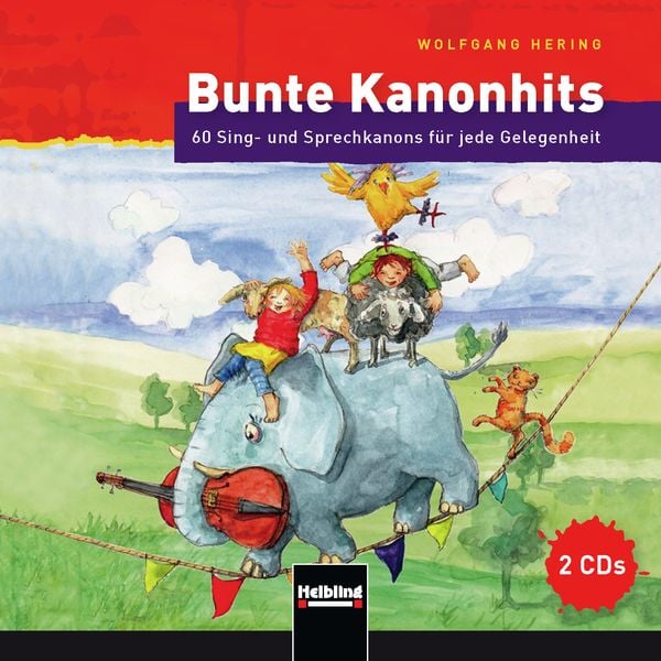 Produktbild: 100 bunte Kanonhits. Paket (Buch und Audio-CDs)