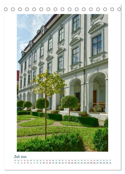 Produktbild: Augsburg - Gesichter einer Stadt (Tischkalender 2026 DIN A5 hoch), CALVENDO Monatskalender