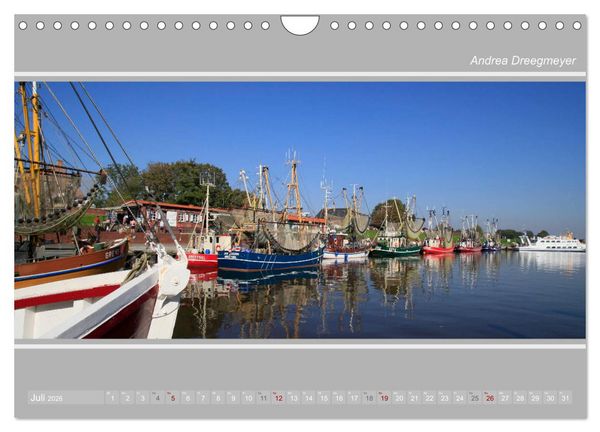 Produktbild: Krummh&ouml;rn im Panorama-Format (Wandkalender 2026 DIN A4 quer), CALVENDO Monatskalender