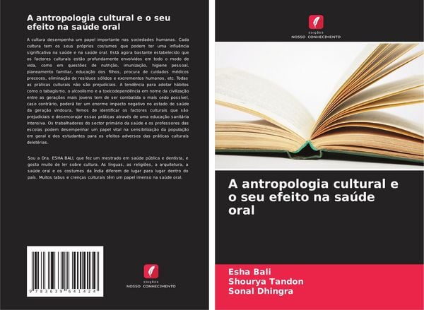 Produktbild: A antropologia cultural e o seu efeito na sa&uacute;de oral