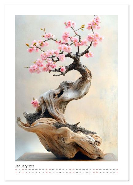 Produktbild: Shaped from Patience (Wall Calendar 2026 DIN A4 portrait), CALVENDO 12 Month Wall Calendar